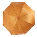 Parapluie droit d&#39;impression de logo personnalisé orange de haute qualité pour le voyage